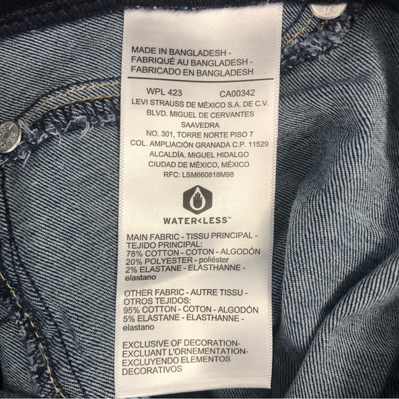 Signature by Levi Strauss Gold Women’s Baby Bump Skinny Jeans Size XS/TP… - Picture 11 of 11
